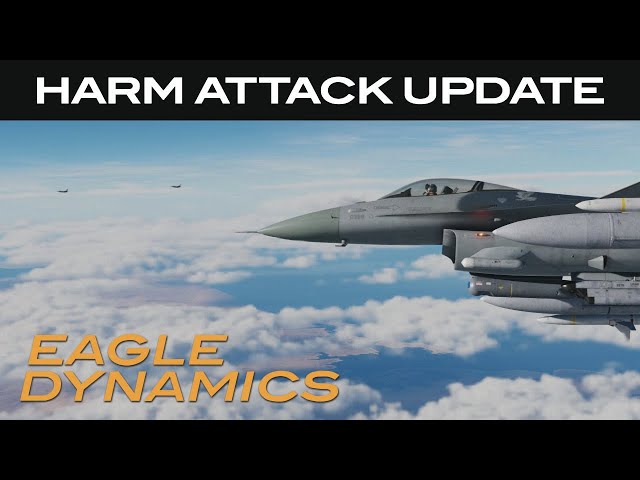 DCS: F-16C Viper | HARM Targeting Update with TDOA