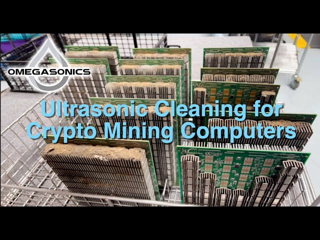 How To Clean Mining Rig | Ultrasonic Cleaning for Crypto | Omegasonics
