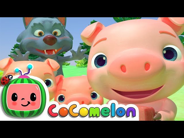 Three Little Pigs | CoComelon Nursery Rhymes & Kids Songs