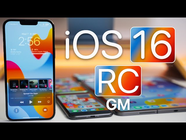 iOS 16 RC is Out! - What's New?
