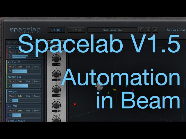 Spacelab Interstellar Version 1.5 - Source Automation in Beam