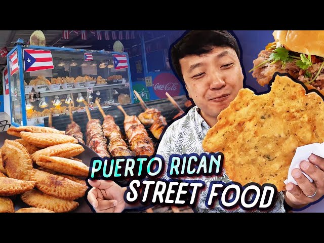 24 HOUR Puerto Rican STREET FOOD Tour in San Juan Puerto Rico