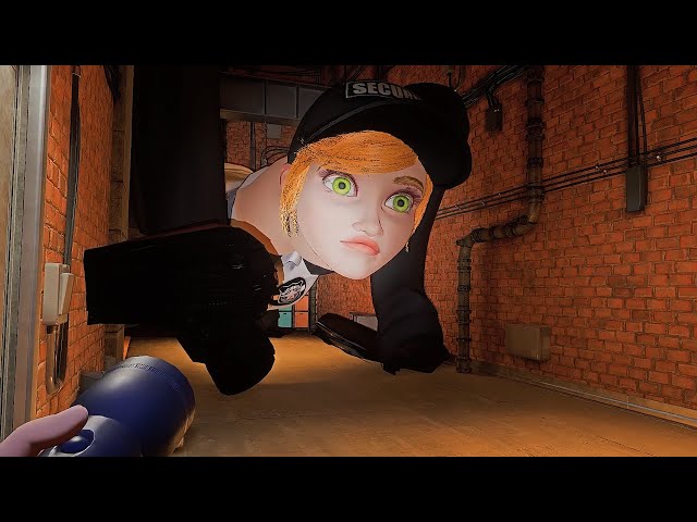 Giant Vanessa Chases Gregory! FNAF Security Breach #shorts