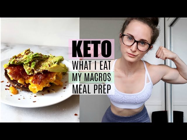 WHAT I EAT IN A DAY ON THE KETO DIET | Meal Prep + My Macros + Full Day of Eating