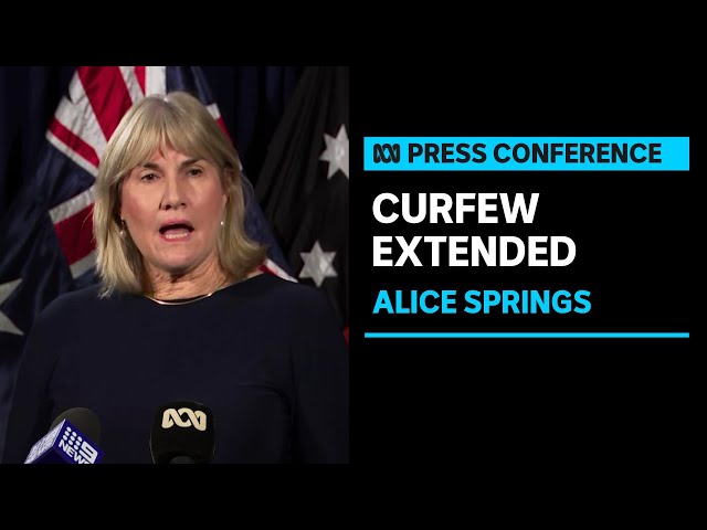 IN FULL: Alice Springs youth curfew to continue until school holidays conclude | ABC News