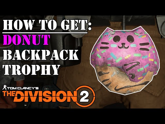 Nelson Theatre Hostages - Backpack Trophy (Classified Assignment) | The Division 2