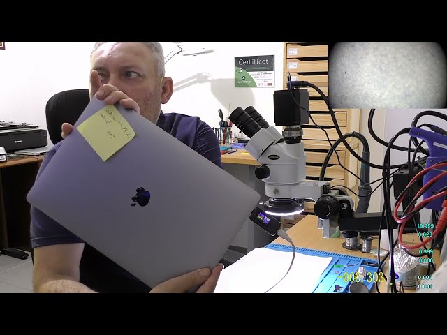 vidéo de rentrée :) Macbook A1990 qui ne démarre plus
