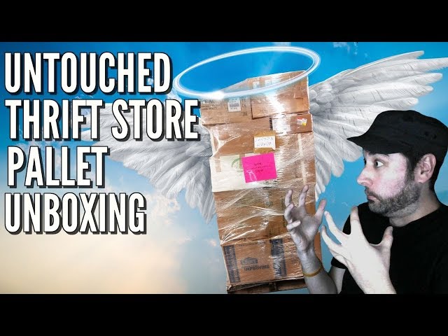 Spent $80 on a Pallet of Thrift Store Donations! WHAT'S INSIDE?