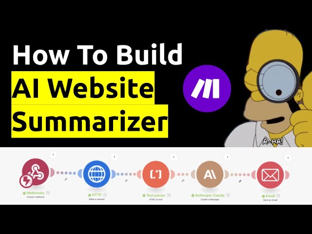 How To Build an AI Website Summarizer in Make.com