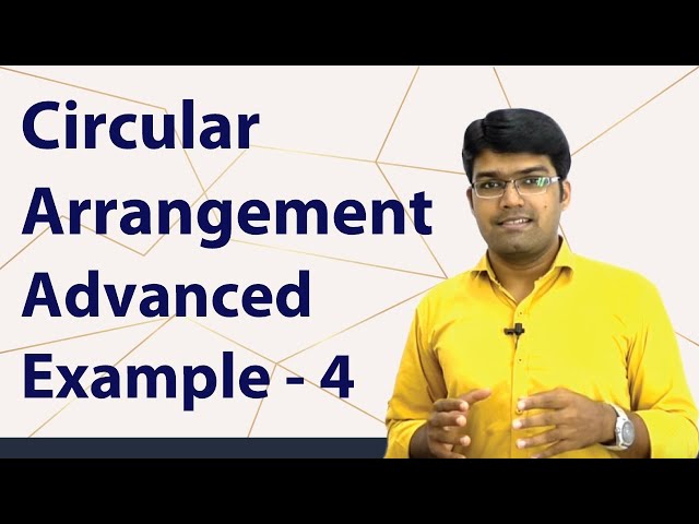 Circular Arrangement | Advanced Example - 4 | Reasoning Ability | TalentSprint Aptitude Prep