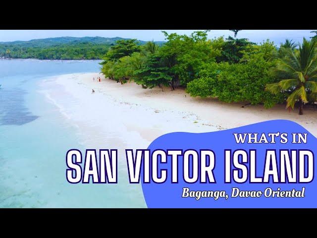 Overnight stay at SAN VICTOR ISLAND Baganga's tiny Island, Philippines
