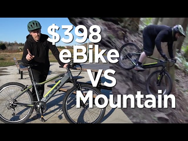 I Test A $398 Walmart eBike VS Mountain Bike Trails