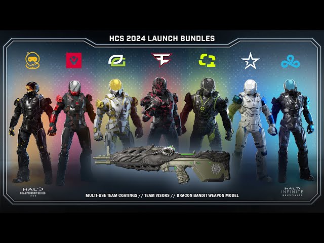 Halo Infinite | HCS 2024 Launch Partnered Team Bundles