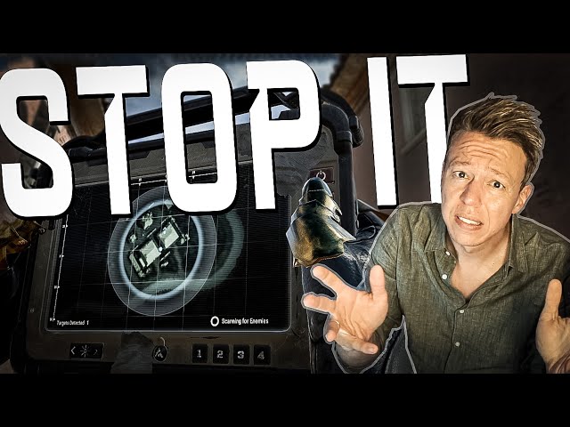 STOP IT - The blue chip detector must be removed - This round demonstrates why! - PUBG