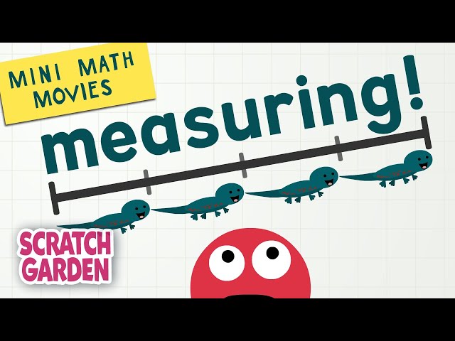 Measuring! | Mini Math Movies | Scratch Garden