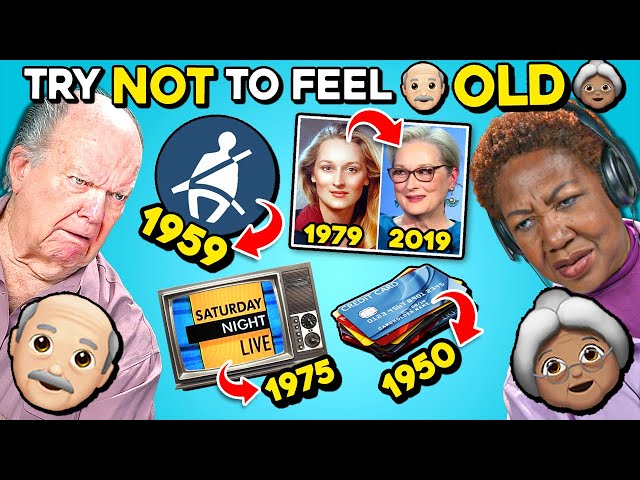 Elders React To Try Not To Feel Old Challenge