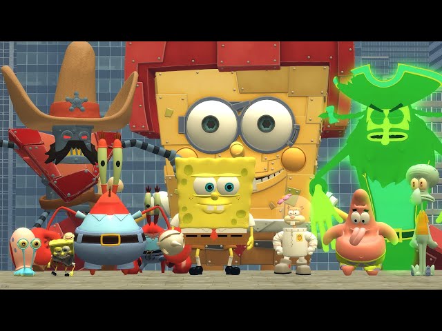 I Found ALL Spongebob SquarePants Nextbots in Garry's Mod!