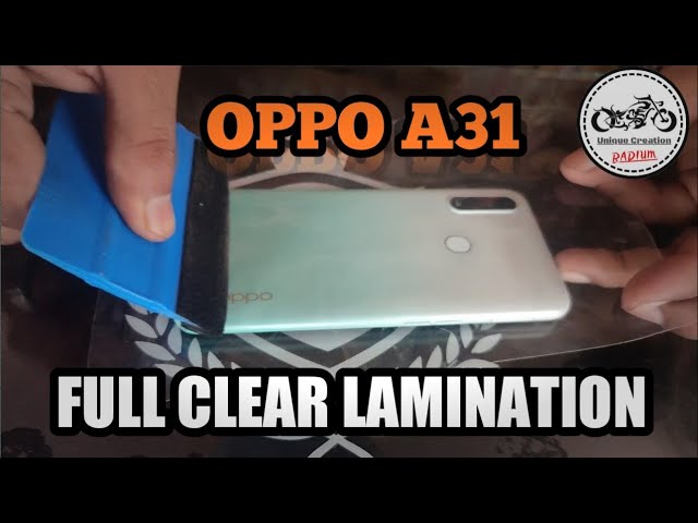 OPPO A31 BACK LAMINATION