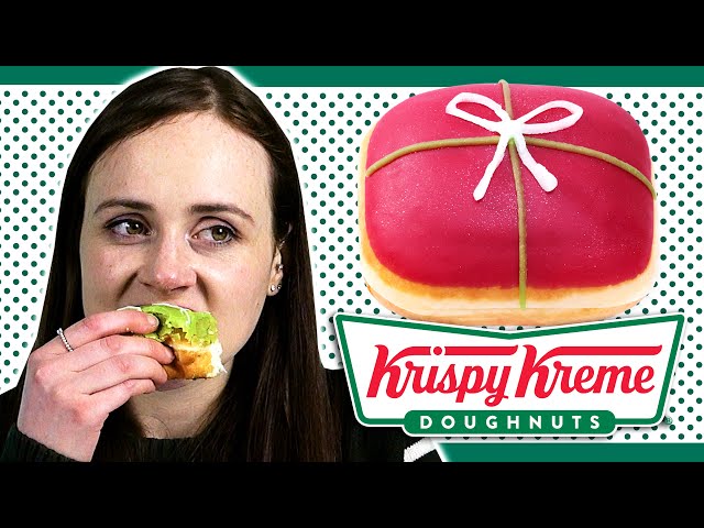 Irish People Try NEW Krispy Kreme Doughnuts