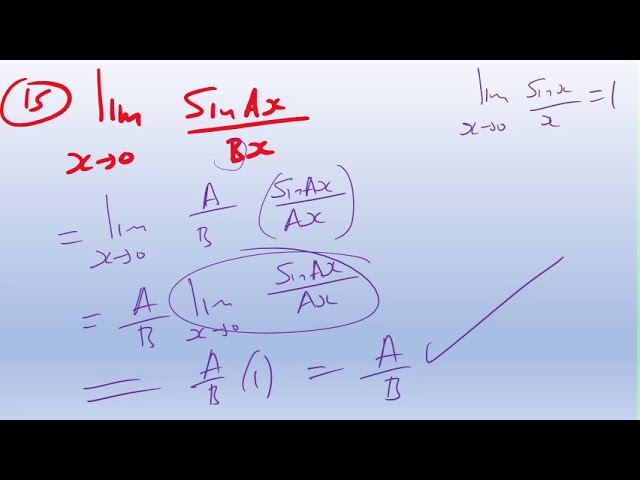 Limits mock test part two solutions