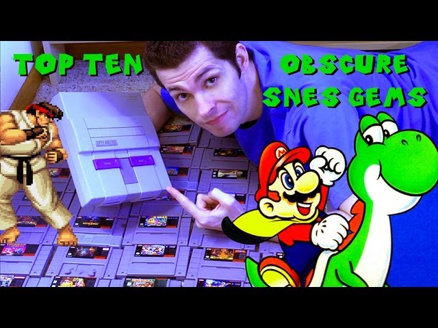 Top 10 Obscure SNES Gems by Mike Matei Super Nintendo