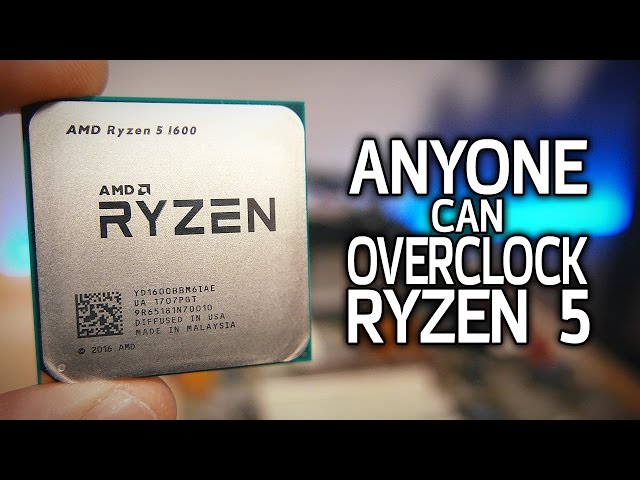 How To Overclock Ryzen 5! (The EASY Way)