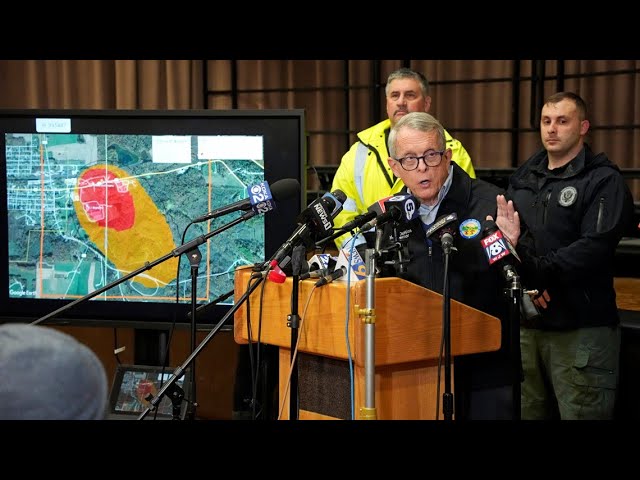 WATCH | Ohio train derailment: Gov. DeWine, EPA administrator hold briefing in East Palestine
