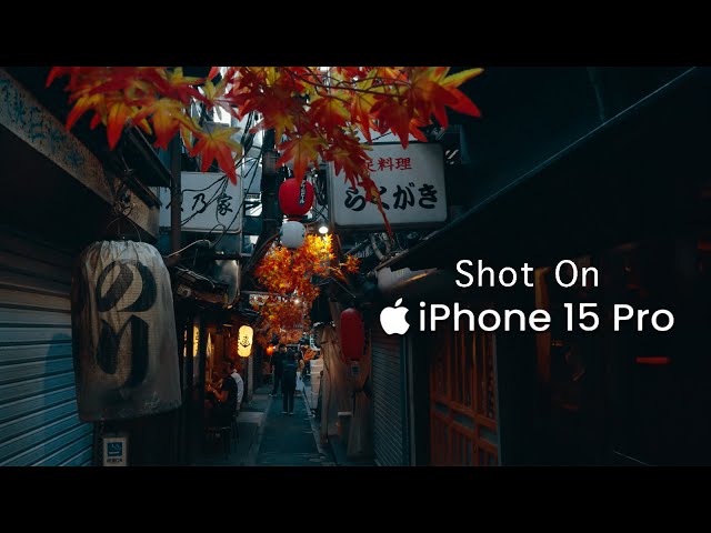 A Day in Shinjuku - [Shot on iPhone 15 Pro Log + Blackmagic Cam]