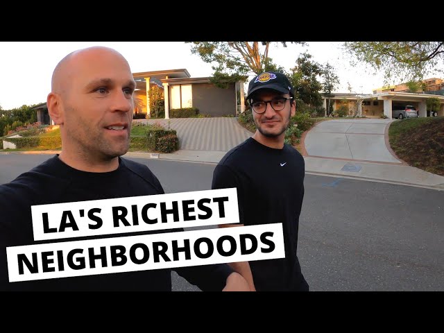 Exploring LA's RICHEST Neighborhoods 🇺🇸
