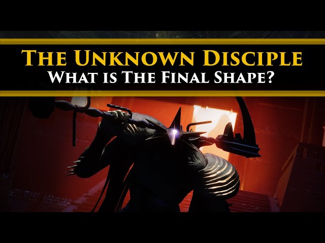 Destiny 2 Lore - An Unknown Disciple and their question to the Witness about the Final Shape.
