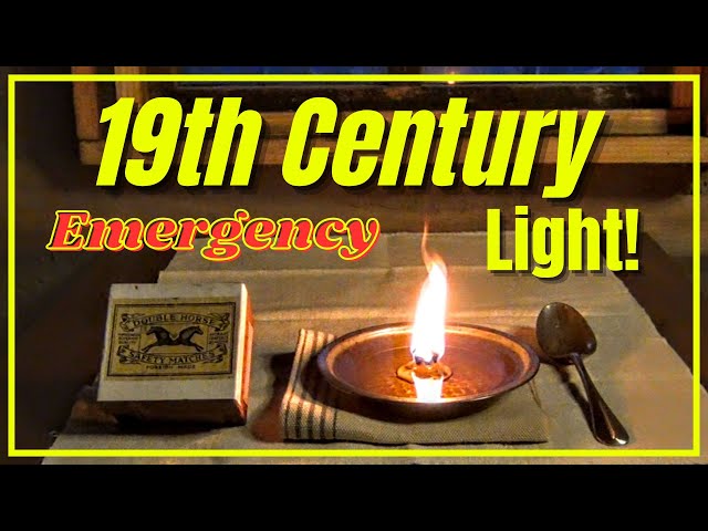 19th Century Emergency Light [ Really Cool! ]