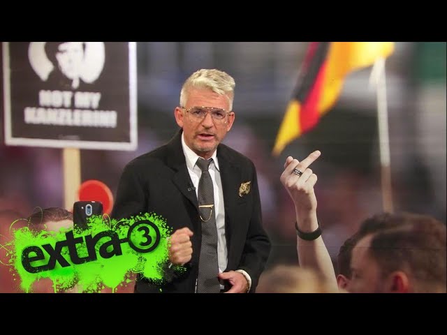 Experte für Wutbürgertum Heinz Strunk | extra 3 | NDR