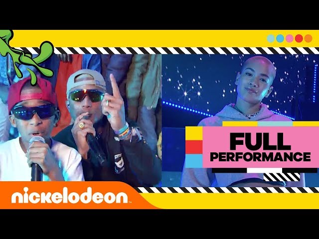N.E.R.D Performs LEMON 🍋 at The 2018 Kids’ Choice Awards! DANCE OFF CHALLENGE! | Nick
