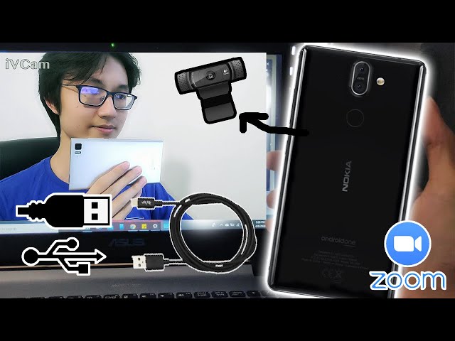 How to use Phone as a webcam via USB Method
