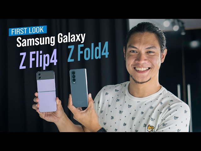 Samsung Galaxy Z Flip4 & Z Fold4: WHAT'S NEW?