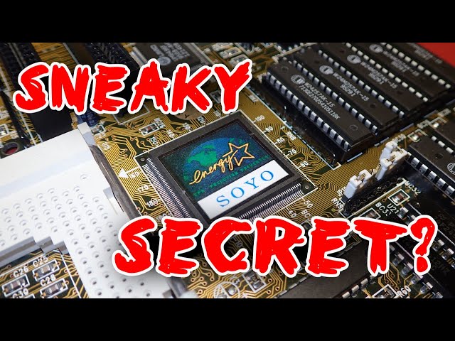 Let's revive a 486 Soyo SY-025R mainboard with a sneaky secret