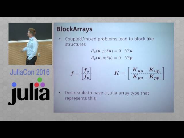 Finite Element Analysis in Julia | Kristoffer Carlsson | JuliaCon 2016