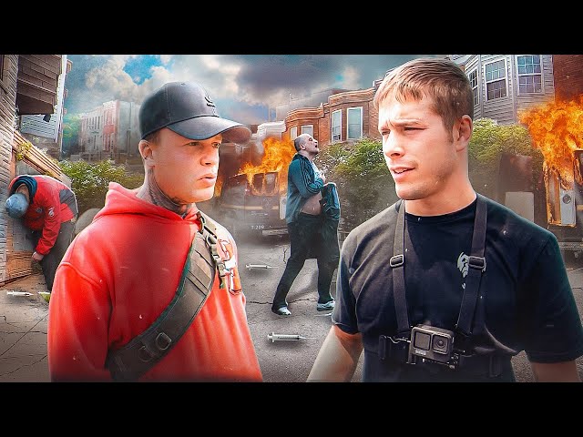Walking the Drug Infested Slums of Baltimore
