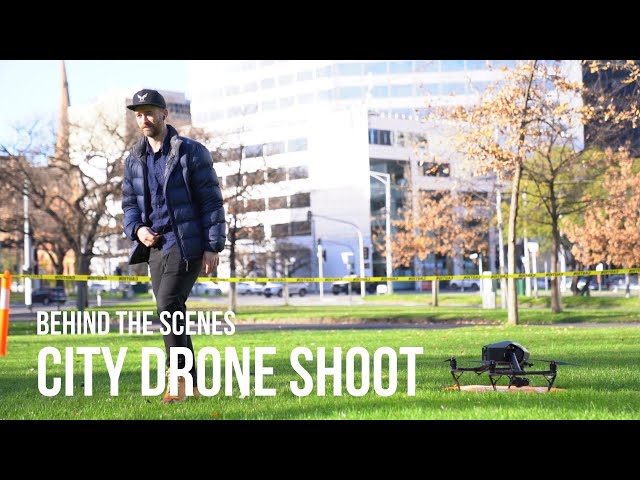 JOB SHADOW: Melbourne City Drone shoot - Behind the Scenes