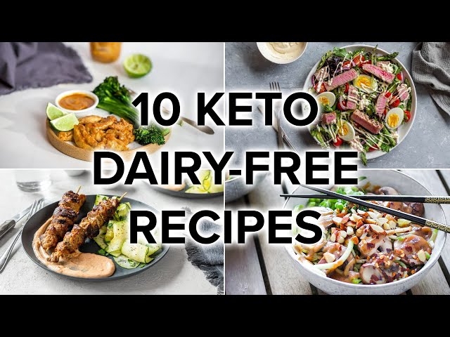 10 Keto Dairy-Free Recipes [Easy Low-Carb Lunch & Dinners]