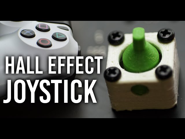 DIY hall effect joysticks