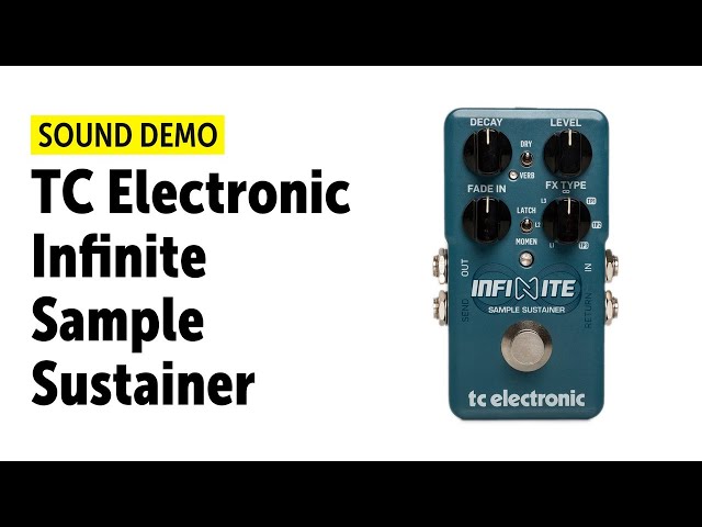 TC Electronic Infinite Sample Sustainer - Sound Demo (no talking)