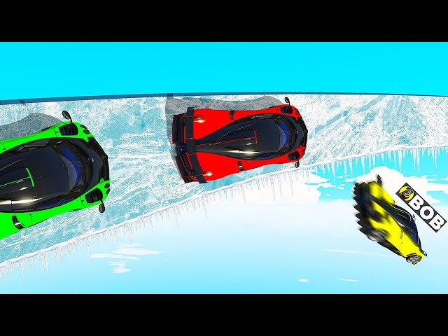 BOB'S FAVOURITE SUPER SNOW RACE CHALLENGE in GTA 5 with CHOP