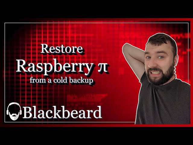 Restore Raspberry Pi from Cold Backup | Managing Raspberry Pi