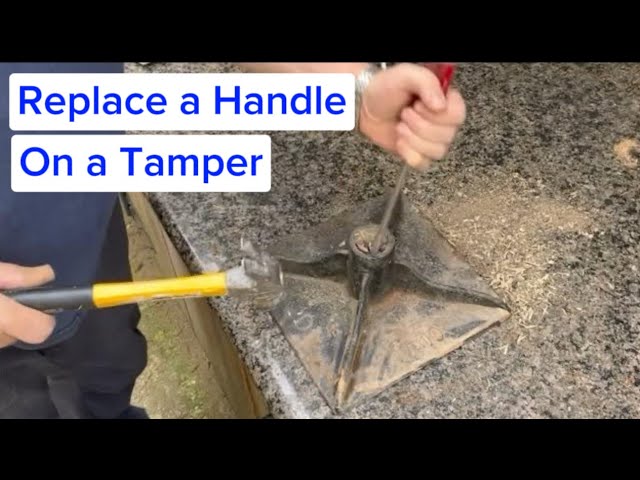 How to Replace a Handle on a Tamper