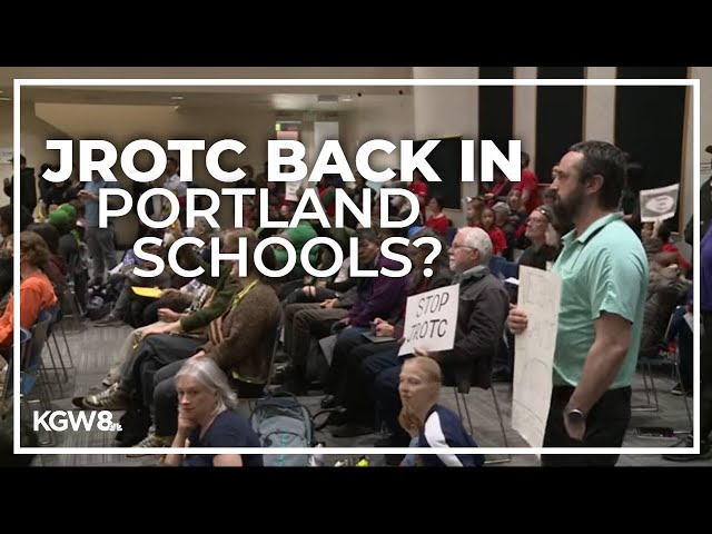 Portland Public School Districts votes to allow JROTC in high schools