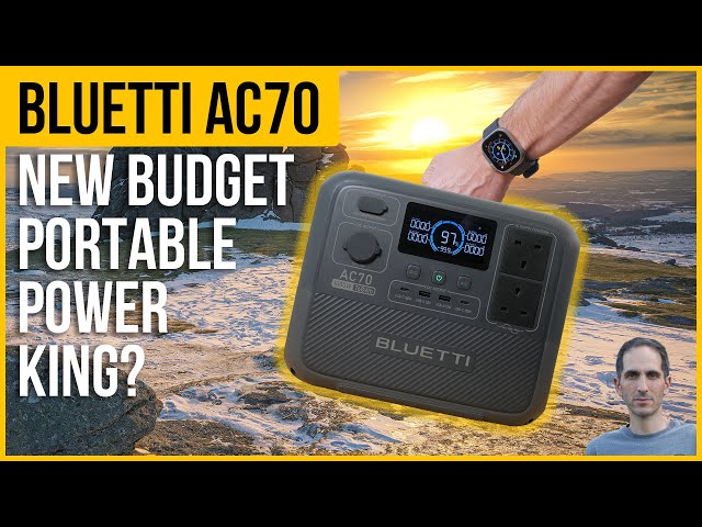 Bluetti AC70 Review 1000W Portable Power Station | Best Budget Option?