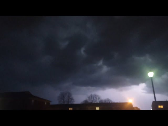 Severe Thunderstorm In Centerville, Ohio - March 14th, 2024
