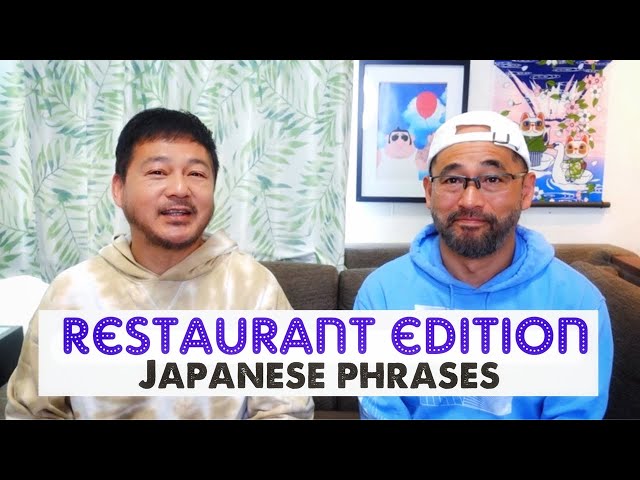 Easy Japanese Phrases for Ordering at a Restaurant | Watch Before Your Trip to Japan