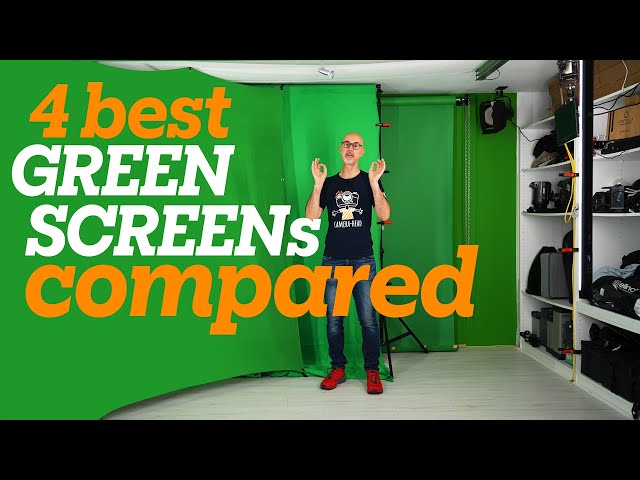 The 4 BEST Green Screen Backgrounds Compared!